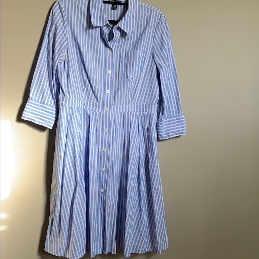 Jones New York Pinstripe Dress